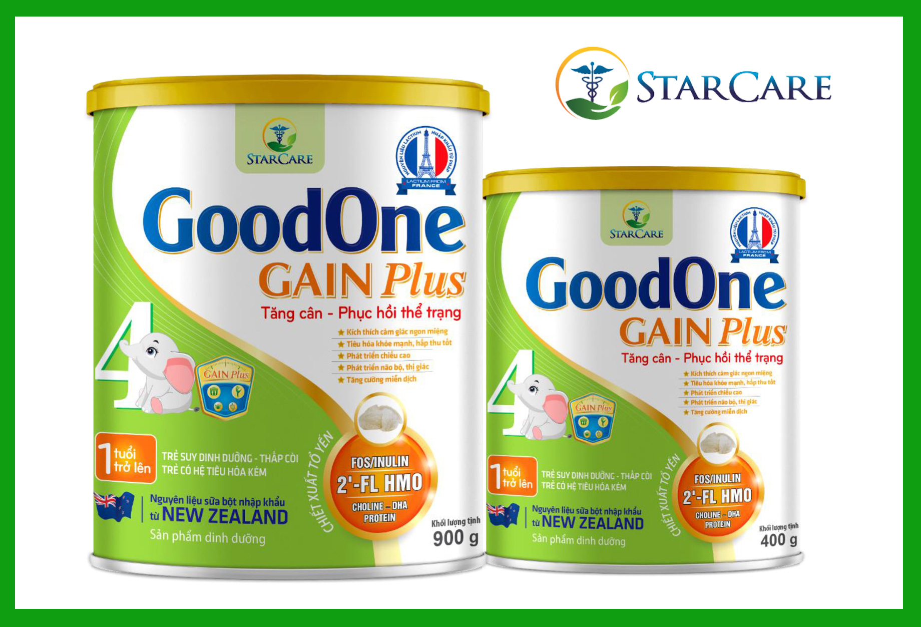 Sữa GoodOne Gain Plus 4 - Cung cấp năng lượng cho trẻ từ 1 tuổi trở lên