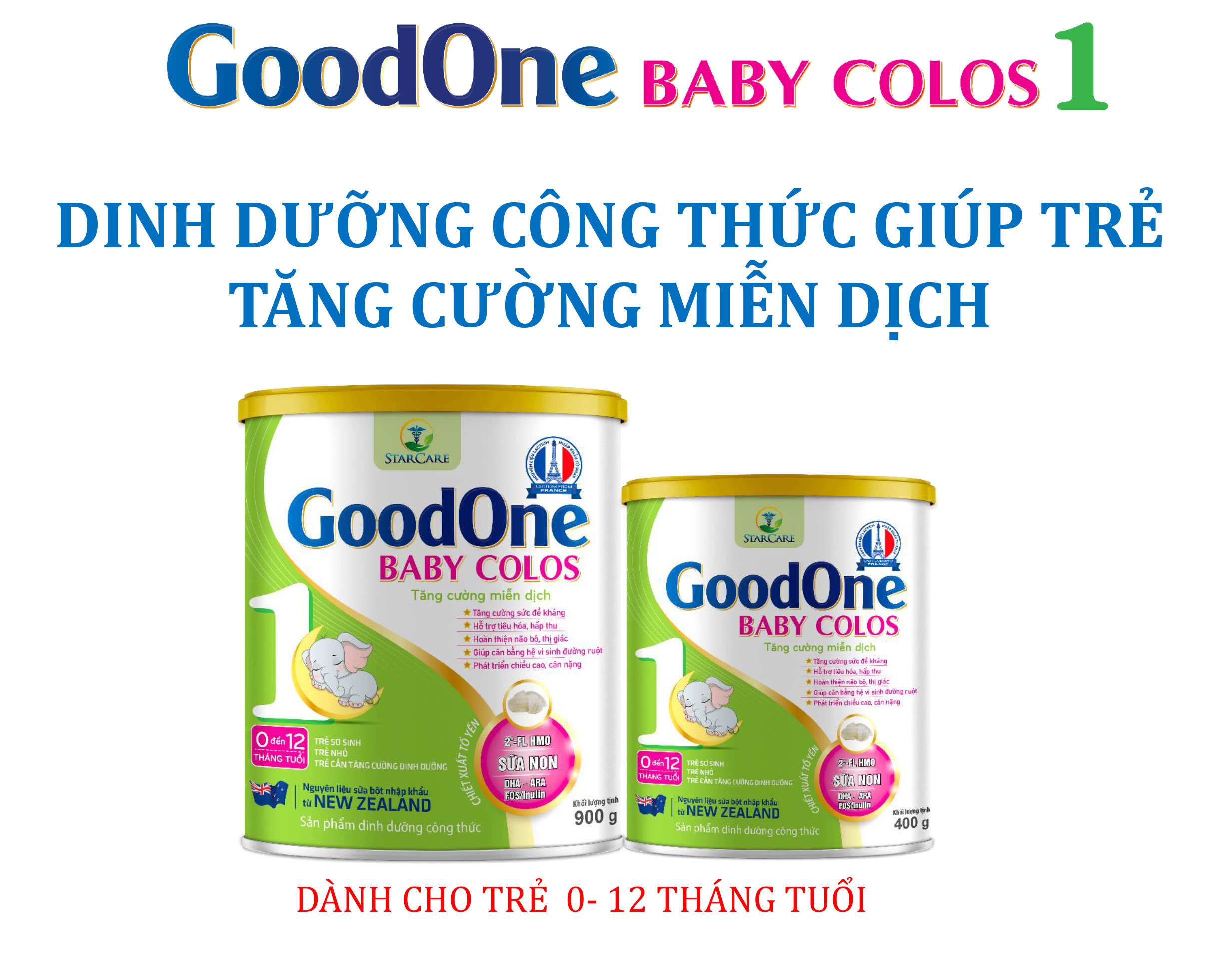 Sữa GoodOne Baby Colos 1 có gì đặc biệt?
