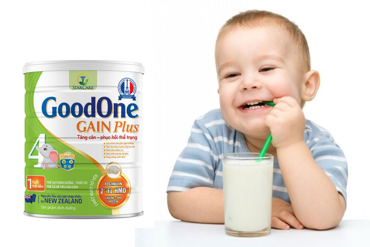GoodOne Gain Plus 4 - Giải pháp tăng cân và phục hồi thể trạng ưu việt cho trẻ