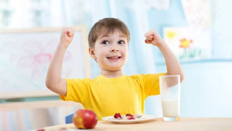 Các thực phẩm giúp tăng cường hệ miễn dịch cho trẻ